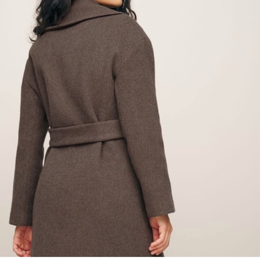 Reformation wrap coat, size S, NWT - Picture 3 of 11